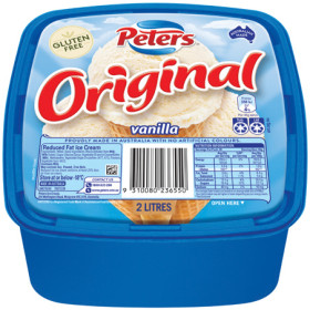 Peters-Original-Ice-Cream-2-Litre-Selected-Varieties on sale