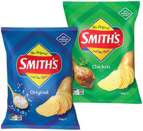 Smith%26rsquo%3Bs+Crinkle+Cut+Chips+170g+Selected+Varieties