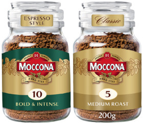 Moccona+Freeze+Dried+Coffee+200g+Selected+Varieties