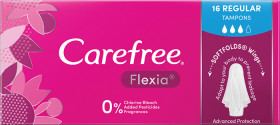 Carefree+Flexia+Tampons+Regular+16+Pack%2A