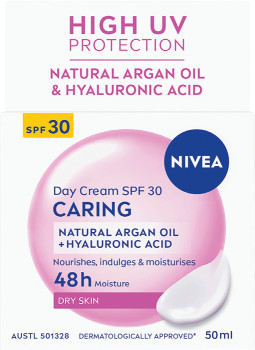 Nivea+Caring+Day+Cream+SPF+30%2B+50mL%26Omega%3B