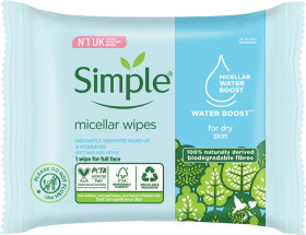 Simple+Micellar+Face+Wipes+20+Pack
