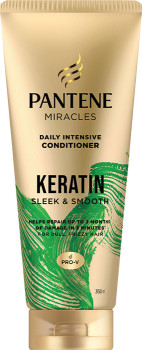 Pantene+Miracles+Conditioner+Keratin+Sleek+%26amp%3B+Smooth+350mL