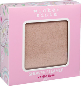 Wicked+Sista+Shower+Steamer+55g+-+Vanilla+Rose