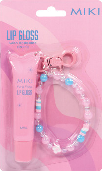 Miki+Lip+Gloss+With+Bracelet+Charm