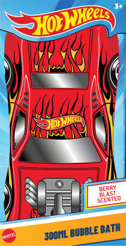 Hot+Wheels+Bubble+Bath+In+Car+Bottle+300mL+-+Berry+Blast+Scented