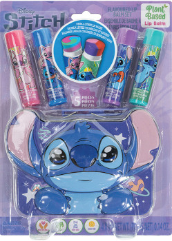 Stitch+Lip+Balm+With+Shaped+Tin+5+Pieces