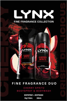 Lynx+Cherry+Spritz+Duo+Gift+Pack