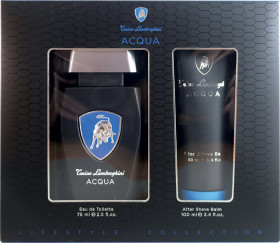 Lamborghini+Acqua+75mL+EDT+2+Piece+Gift+Set