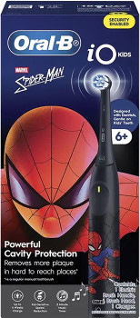 Oral-B+iO+Kids+Clean+%26amp%3B+Gentle+Electric+Toothbrush+Spiderman+Black%2A