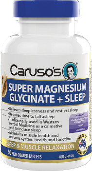 Caruso%26rsquo%3Bs+Super+Magnesium+Glycinate+%2B+Sleep+50+Tablets%2A