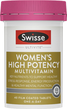 Swisse+Ultivite+Women%26rsquo%3Bs+High+Potency+Multivitamin+40+Tablets%2A
