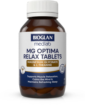 NEW+Bioglan+Medlab+Mg+Optima+Relax+60+Tablets%2A