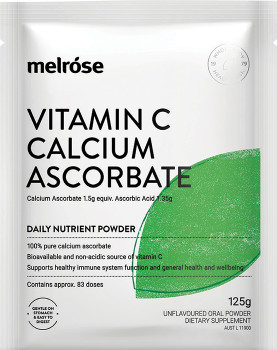 Melrose-Vitamin-C-Powder-125g-Calcium-Ascorbate on sale