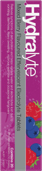Hydralyte+Effervescent+Tablets+20+Pack%2A+-+Mixed+Berry+Flavour