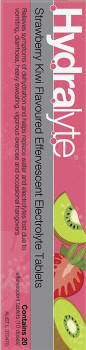 Hydralyte-Effervescent-Tablets-20-Pack-Strawberry-Kiwi-Flavour on sale