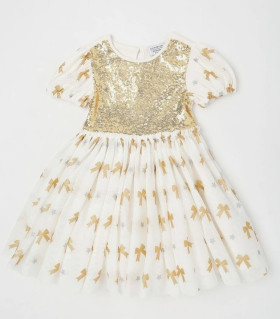 Myer+Giftorium+Puff+Sleeve+Festive+Dress