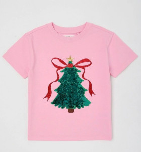 Myer-Giftorium-Bow-Tree-T-Shirt-Pink on sale
