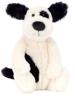 Jellycat+Bashful+Black+%26amp%3B+Cream+Puppy+Little+-+Small