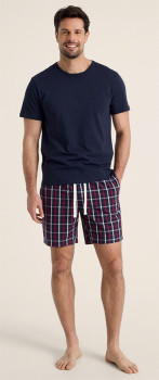 Soho-Maritime-Check-Tee-Short-Set on sale