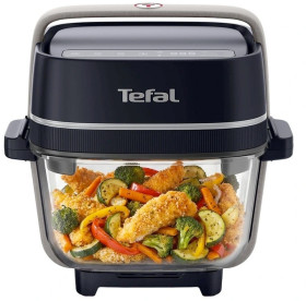 Tefal-Crisp-Go-Portable-Glass-Air-Fryer-Black on sale