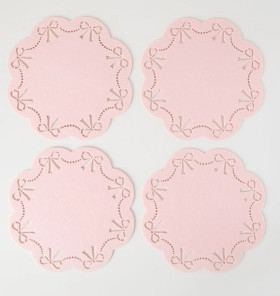 Heritage%E2%80%A8+Luxe+Bow+Placemat+Set+of+4