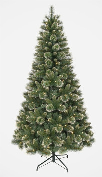 Myer+Giftorium+Scotch+Gold+Glitter+210cm+Prelit+Pine+Christmas+Tree