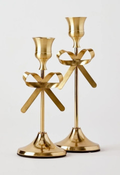 Myer+Giftorium+Heirloom%E2%80%A8+Set+of+2+Candleholders+with+Bow