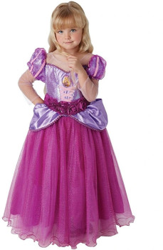 Rubies+Disney+Princess+Rapunzel+Premium+Costume+-+Size+6-8+Yrs
