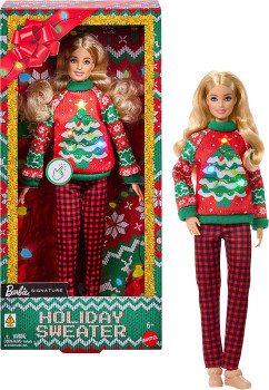 Barbie+Collectible+Ugly+Sweater+Doll