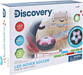 Discovery-LED-Air-Soccer-Ball-Set-with-2-Goals on sale