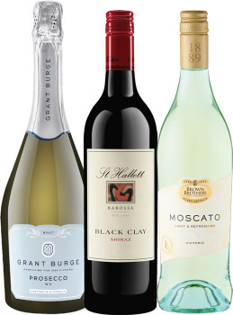 Grant-Burge-Prosecco-NV-Range-St-Hallett-Black-Clay-Range-or-Brown-Brothers-Moscato-Range-750mL on sale