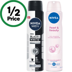 Nivea-72h-Antiperspirant-Aerosol-Deodorant-250ml on sale