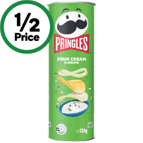 Pringles-Potato-Chips-134g on sale