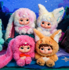 Wakuku-Bunny-Fox-Mischief-Diary-Series-Figure on sale