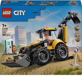 LEGO+City+Yellow+Backhoe+Loader+60480
