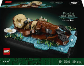 LEGO+Ideas+Floating+Sea+Otters+21366