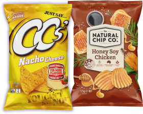 CCʼs-Corn-Chips-or-The-Natural-Chip-Co-Chips-175g-Selected-Varieties on sale
