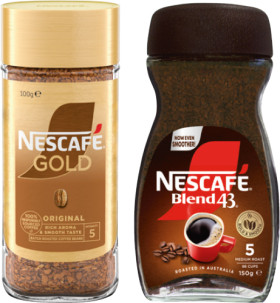 Nescaf%26eacute%3B+Blend+43+Instant+Coffee+150g+or+Gold+100g+Selected+Varieties
