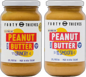 Forty+Thieves+Peanut+Butter+Crunchy+or+Not+Too+Smooth+375g
