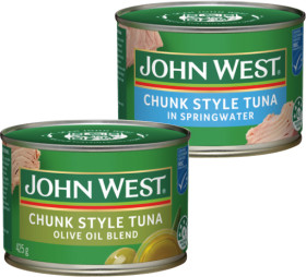 John+West+Tuna+425g+Selected+Varieties