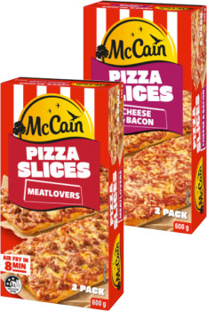 McCain+Pizza+Slices+600g+Selected+Varieties