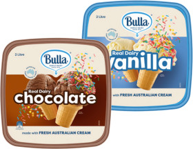 Bulla+Real+Dairy+Ice+Cream+2+Litre+Selected+Varieties