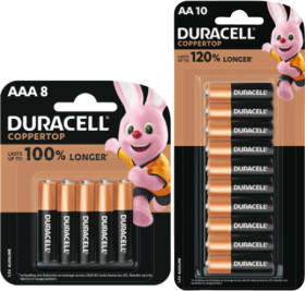 Duracell+Coppertop+Batteries+AA+10+Pack+or+AAA+8+Pack