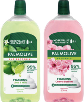 Palmolive+Foaming+Hand+Wash+Refill+or+Shower+Gel+500mL+Selected+Varieties