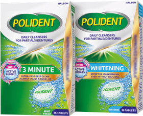 Polident+Denture+Daily+Cleanser+Tablets+36+Pack+Selected+Varieties