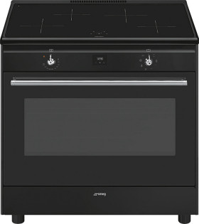 Smeg-90cm-Classic-4-Zone-Induction-Freestanding-Cooker on sale