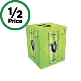 V-Energy-Drink-4-x-250ml on sale
