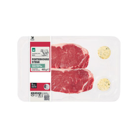 Australian-Beef-Porterhouse-Steak-Butter-400g-From-the-Meat-Dept on sale