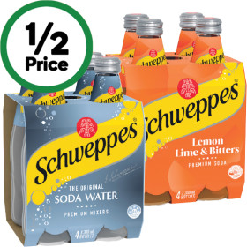 Schweppes-Mixers-or-Mineral-Water-4-x-300ml on sale